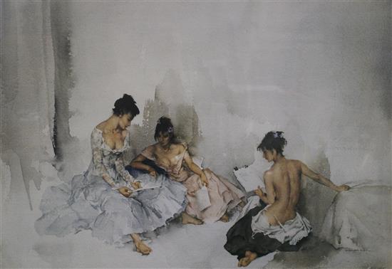 Russell Flint print - 3 models(-)